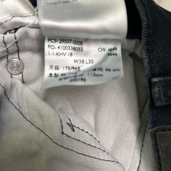 Levi’s 502™ Taper Fit Men’s Jeans Deep Blue W32 L30 Mid Rise Stretch Denim - Picture 4 of 8